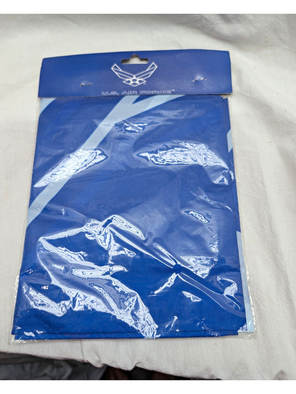 U.S. Air Force Blue Flag Banner Militaria Collectible Display Item 90050
